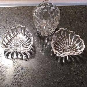 Small Pitcher With (2) Tea Bag Holders
